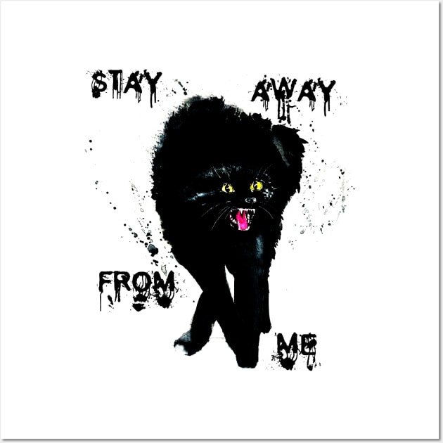 stay away from me Wall Art by NemfisArt